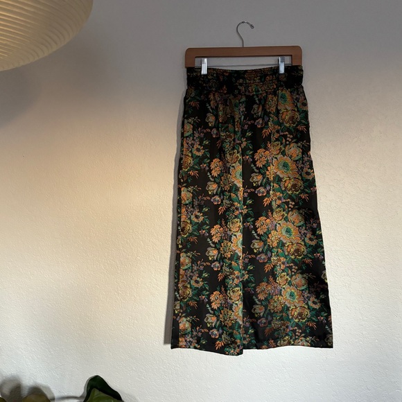 Anthropologie Somerset Pull-On Pants: Cropped Jacquard Edition - Picture 5 of 7